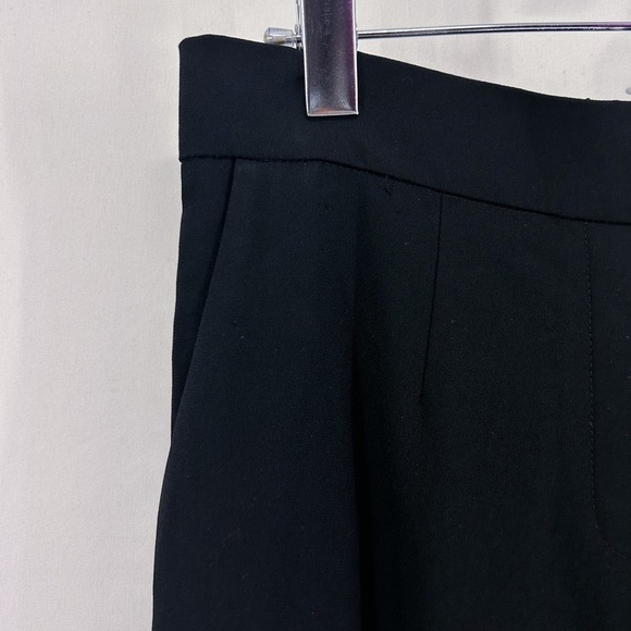 ARITZIA Babaton Cohen Pants Crepe Cropped Pull On Pleated Size 6 - Picture 8 of 10